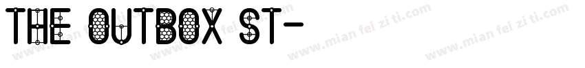 The Outbox St字体转换